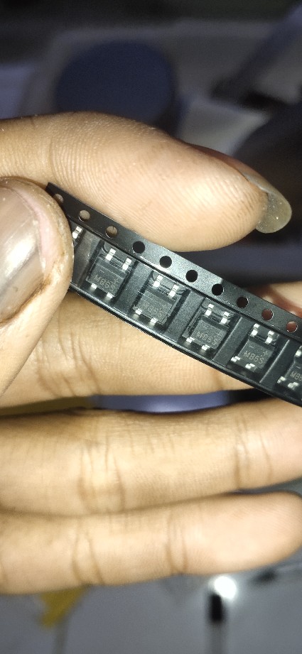 50pcs  Sop-4 Smd Jembatan Dioda 600v 0.5a Mb6s Bridge Diode