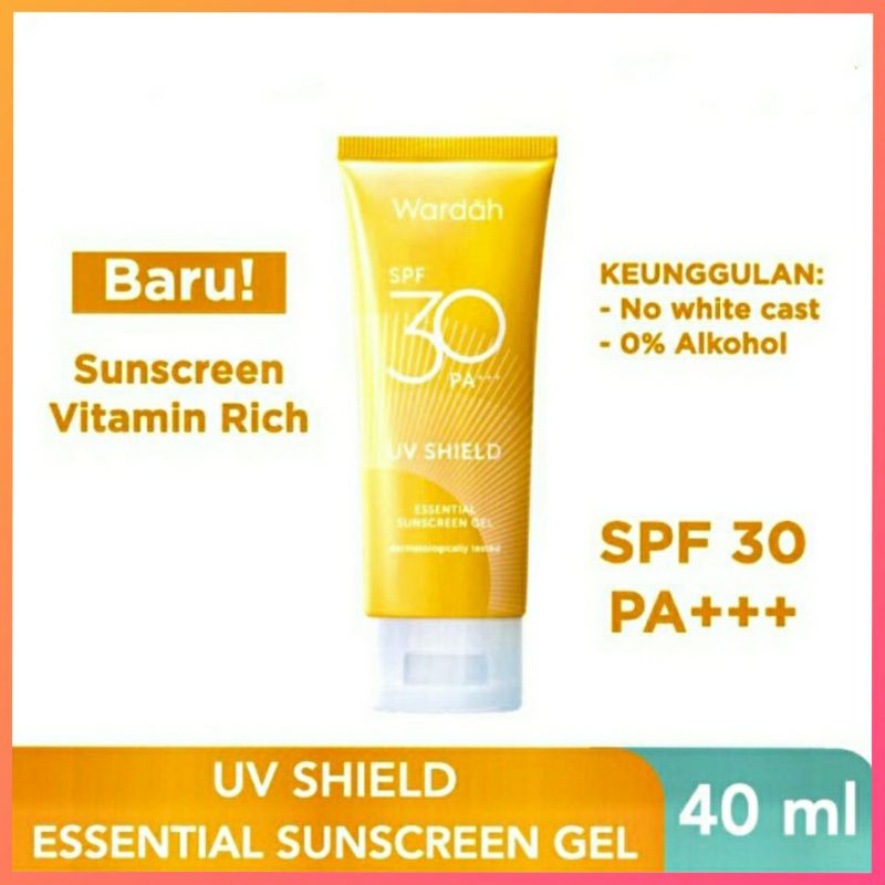 WARDAH UV Shield Sunscreen Gel SPF30 PA+++ | Sunblock