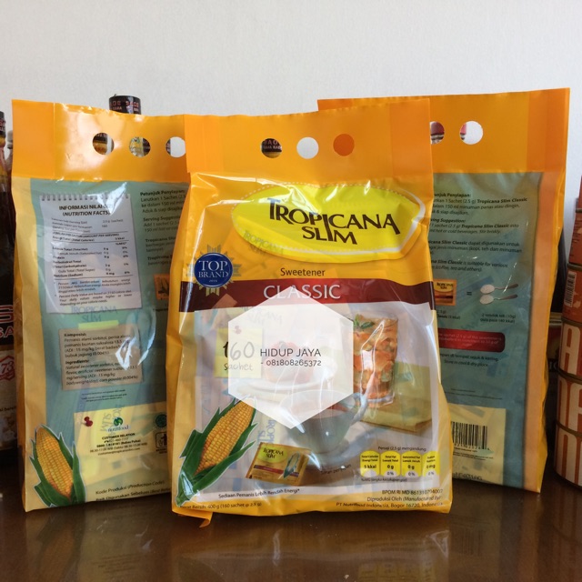 

Tropicana Slim Classic 160 x 2.5gr