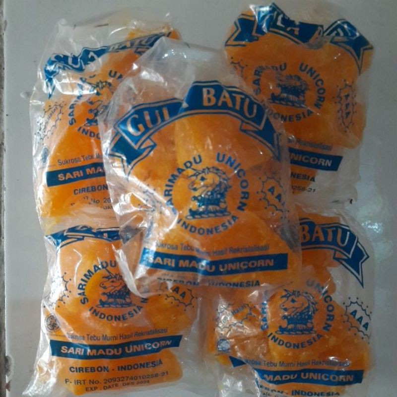 

GULA BATU MADU 1KG / WARNA KUNING TUA