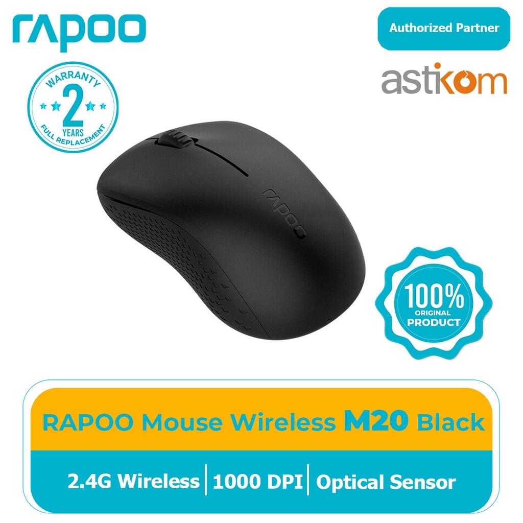 Rapoo Mouse Wireless M20 USB Wireless Mouse Rapoo M20