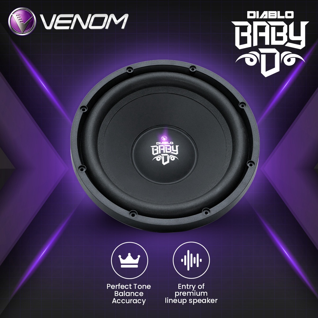 Jual Venom Baby Diablo Subwoofer Vx Bd Shopee Indonesia