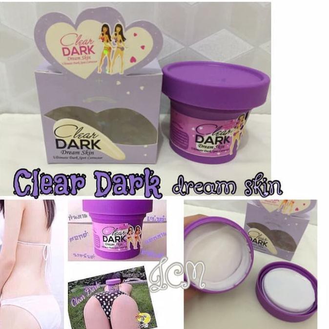 PEMUTIH KETIAK DAN SELANGKANGAN TERBAIK CLEAR DARK CREAM ORIGINAL 