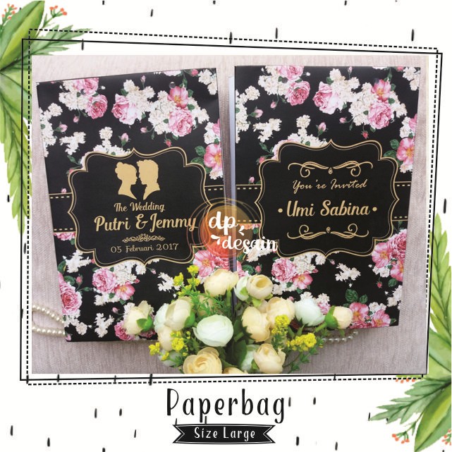 

Paket Paperbag Laminasi Card Elegant Shabby (Small)