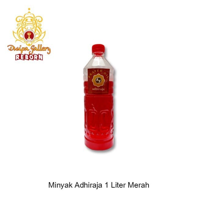 Minyak Pelita Puja Sembahyang Adhiraja Merah 1 Liter