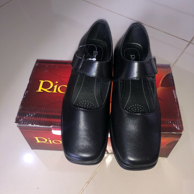 Rionella sepatu paskibra ban satu black
