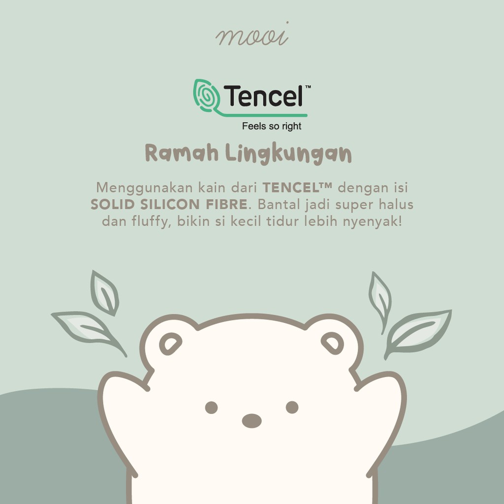 Mooi Mochi Hug Bantal Guling Anak Tencel