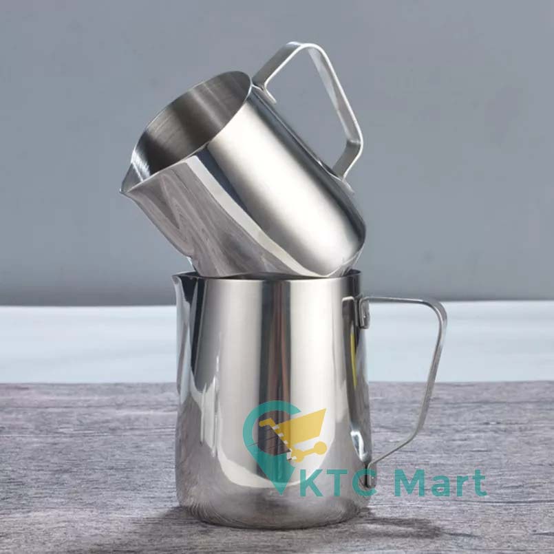 KTCmart - SUS 304 Milk Jug Kopi Cappucino Latte Art Jug Stainless Espresso Teko Pitcher Barista Cangkir