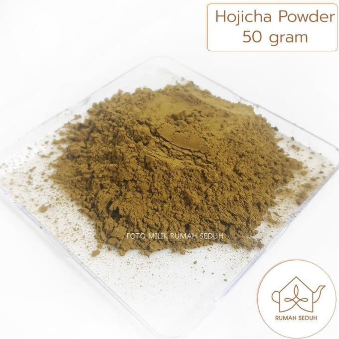 

[COD] 50gr Hojicha Powder Pure/ Teh Hijau Panggang Bubuk / Roasted Green Tea [COD]