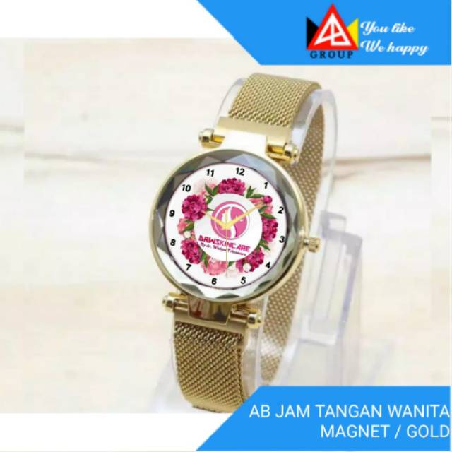 Jam tangan wanita custom | DRWSKINCARE | Bisa custom | FREE BOX