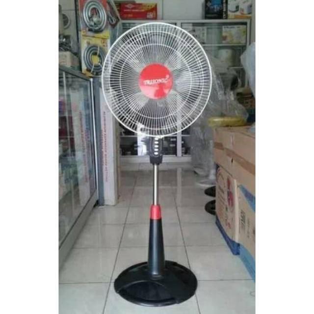 PROMO WELHOME Kipas Angin Berdiri Stand Fan 16&quot; Angin Sejuk Bergaransi