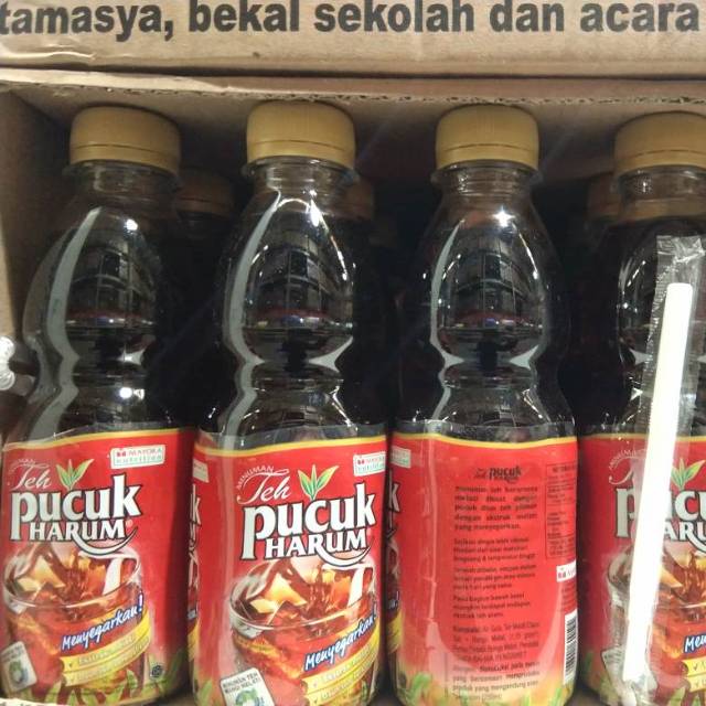 

Teh pucuk harum 250 ml x 12 botol