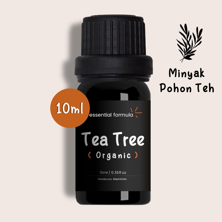 10ml Organic Tea Tree Essential Oil Pohon Teh Murni 100%