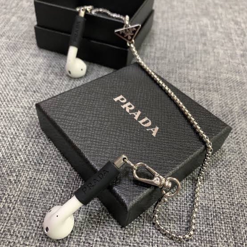 prada chain for airpods and airpods pro case / kalung masker / kalung airpods / tali masker / tali a