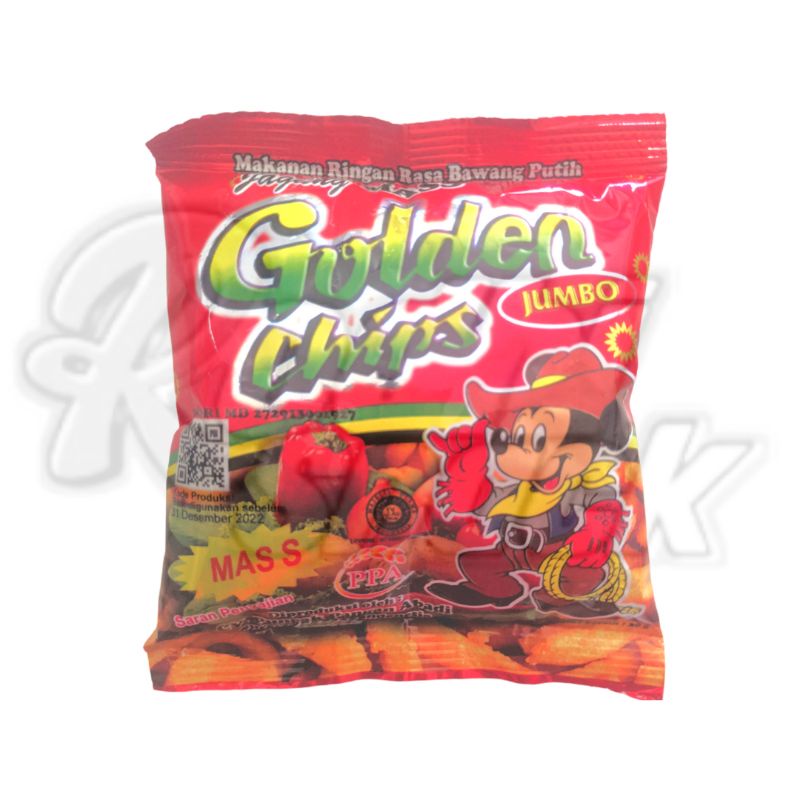 

Golden Chips Snack Jadul 1 Pcs ( Kemasan Lebih Besar)