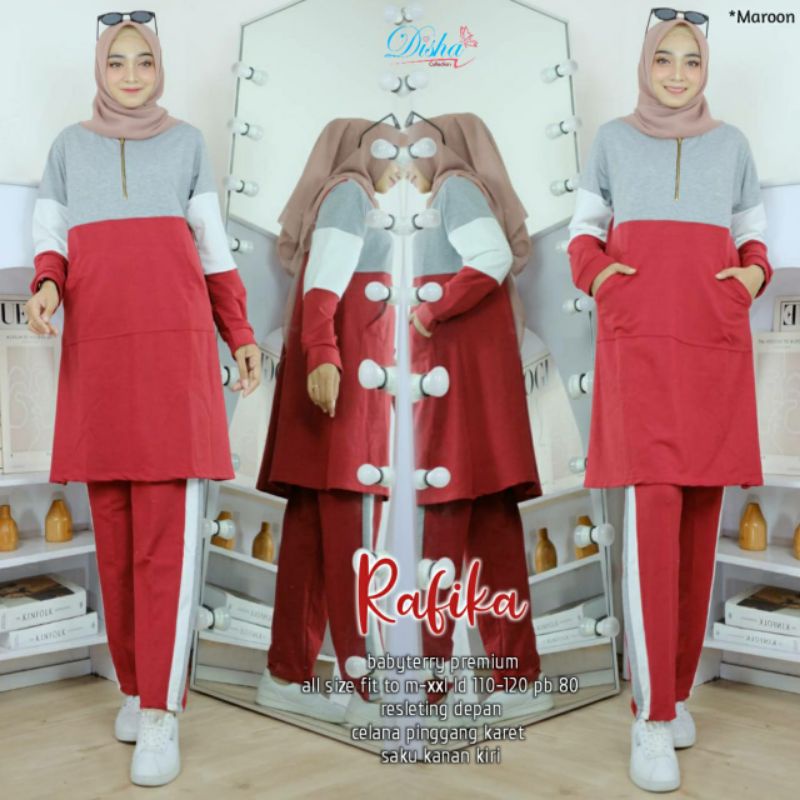 Rafika Setelan Olahraga Muslim LD 120