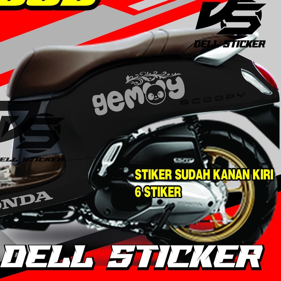 Top Grade Stiker Scoopy GEMOY / Cutting Cticker Scoopy / Cutting Striping Scoopy PRESTIGE / ALL SCOO
