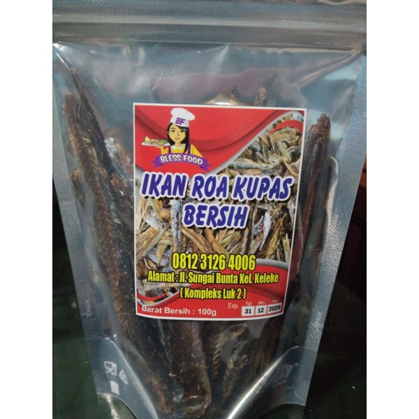 

ikan roa kupas bersih