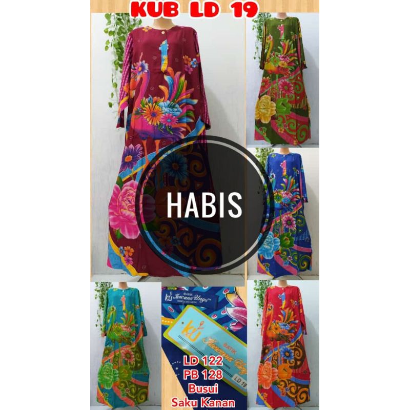 DASTER KENCONO UNGU LABEL BIRU