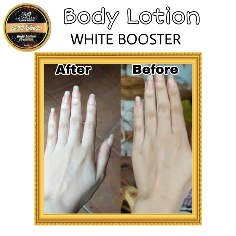 BISA (COD) SYAHRENI GLOWING HB BOOSTER ORIGINAL ISI 250ML / SYR BODY LOTION WHITE BOOSTER