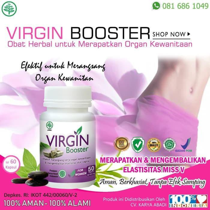OBAT HERBAL KESEHATAN ORGAN KEWANITAAN | VIRGIN BOOSTER PERAPAT MISS
