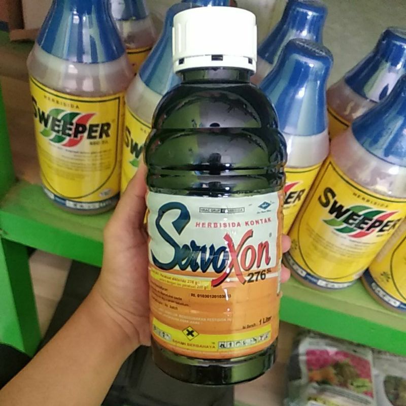 Servoxon 276 SL Herbisida Kontak Pembasmi Gulma Kemasan 1 Liter