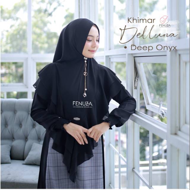 KHIMAR/JILBAB DELLUNA [AGEN FENUZA/PEKANBARU]