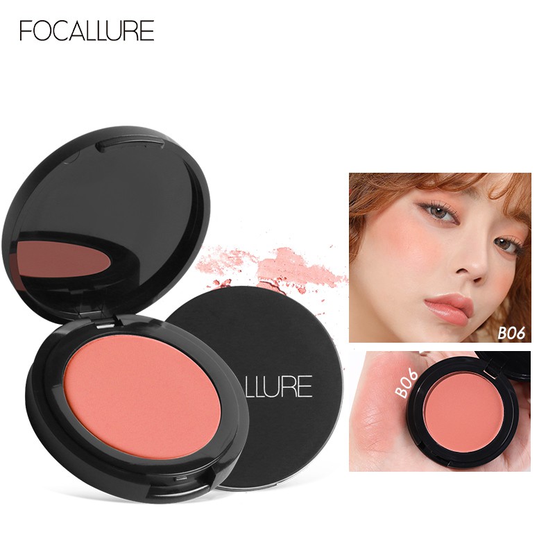 FA25B FOCALLURE Single Blush/HIGHLIGHTER Natural Blushes Face Contour ...