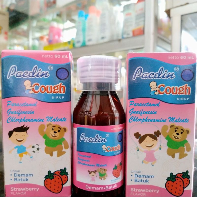 PACDIN COUGH SIRUP 60 ML