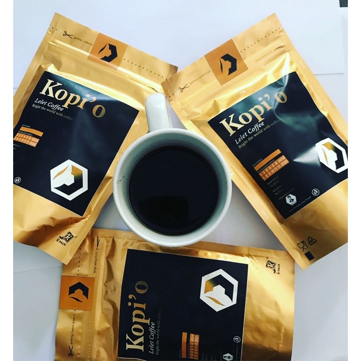 KOPI LELET KHAS LASEM REMBANG KOPI’O KOPI LELET 150 GRAM