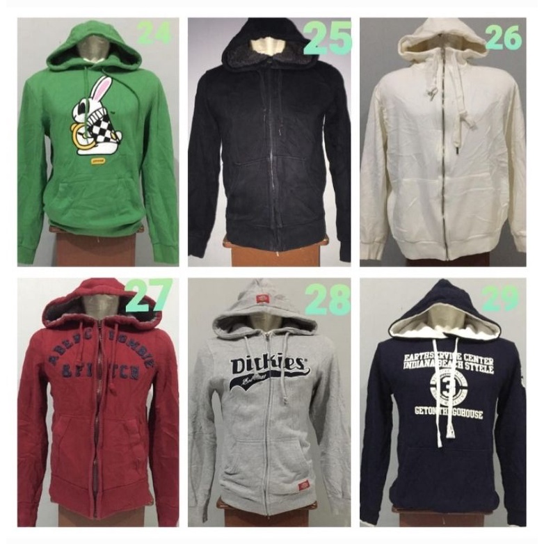 Thrifting hoodie,jaket dan sweater
