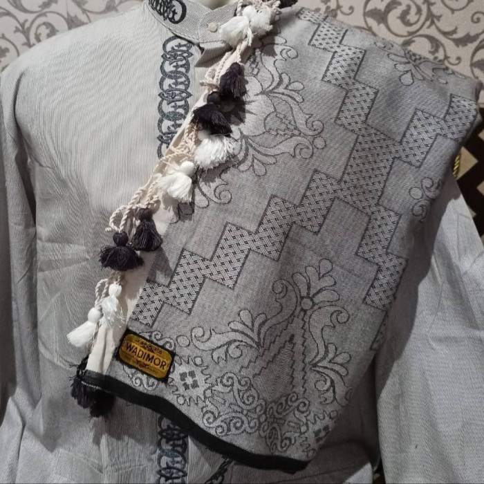 Sorban sorban wadimor terbaru - Hitam(H6R3) Sorban Tenun Sorban Wadimor Jaguard REAL PICT Sorban Ara