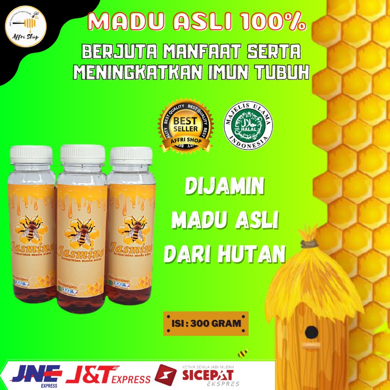 

MADU ASLI MADU MURNI ASLI MADU HUTAN MADU MULTIFLORA ISI 300 GRAM/LABEL