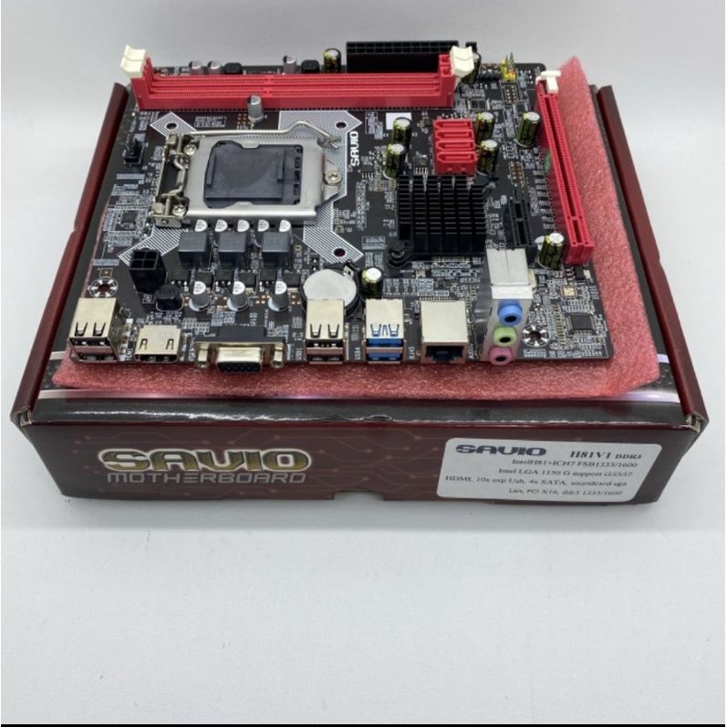 MOTHERBOARD SAVIO H81 LGA 1150
