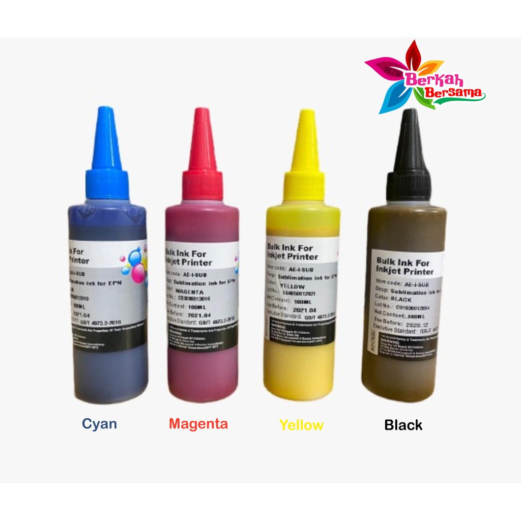 Tinta sublim sublimetransfer premium Epson L3110L3150L15150L110L120L210L220L300L1110L1300 BB1238