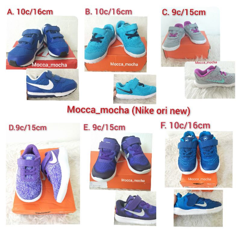 sepatu Nike sale kids ori new with box
