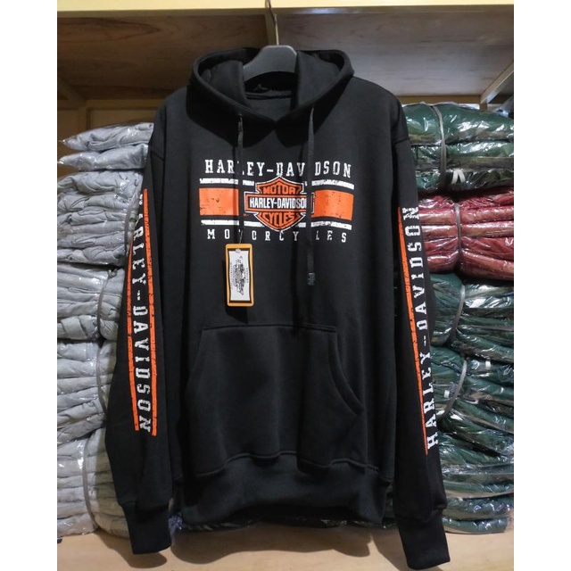 jaket hoody harley davidson