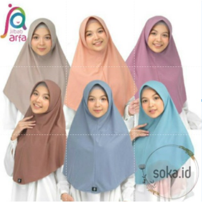 Jilbab Afra ( Jilbab Arfa ) Bergo Amira Pet Antem Size XL - Jumbo - Jilbab Instan Bahan Kaos Adem &amp; Lembut- Jilbab Kaos