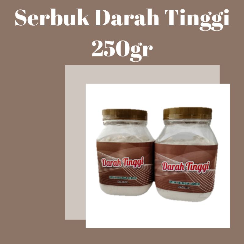 Serbuk Darah Tinggi(TensPro) 250gr Probiotik BIO TH