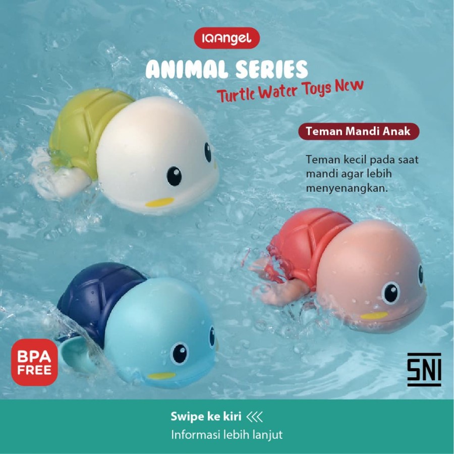 IQANGEL Turtle Water Toys New / Mainan Air Kura-kura