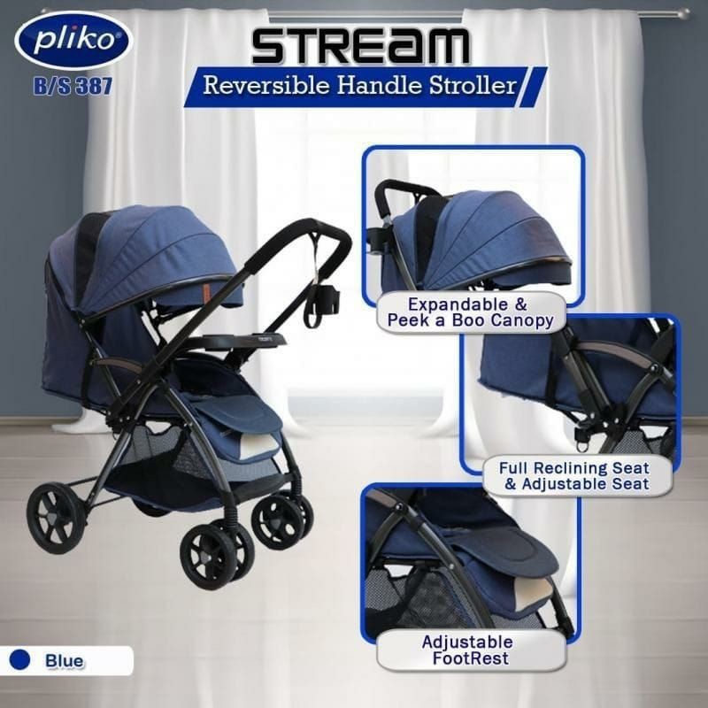 Stroller pliko stream 387 / stream R 397