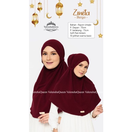 BERGO ZINETA ORIGINAL VALENSHA QUEEN