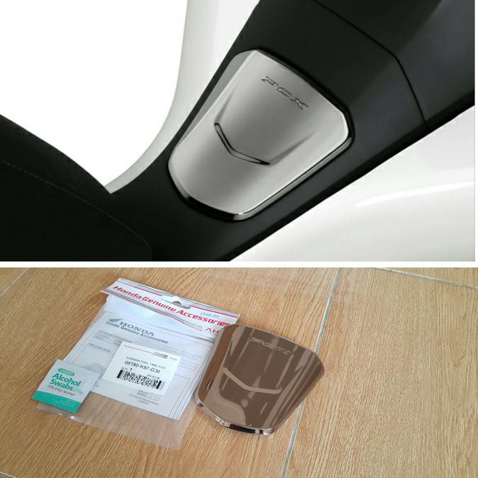 Aksesoris All New Pcx 150 Lokal - Garnis Fuel Tank Cover Super Promo