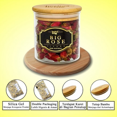 

Big rose | Rose Tea | Tisane Flower Tea |Teh Bunga Detox |Keseha