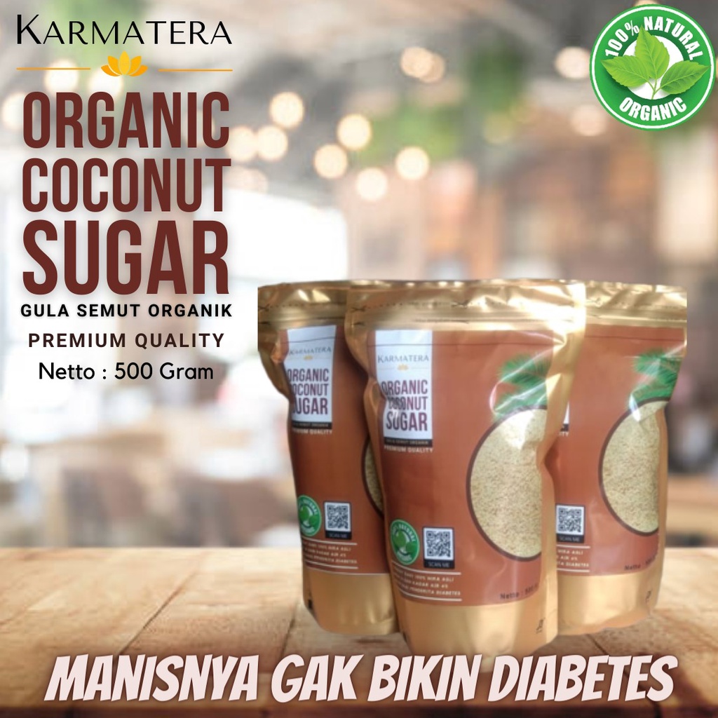 

Gula Semut Organik/ Organic Coconut Sugar 500gram