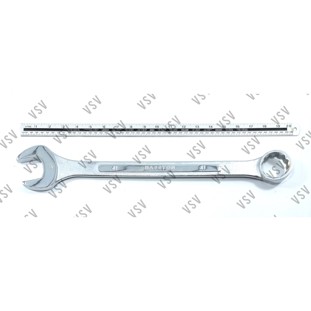 HASSTON Kunci Ring Pas 41mm Combination Wrench 41mm Ringpas 41mm Spanner