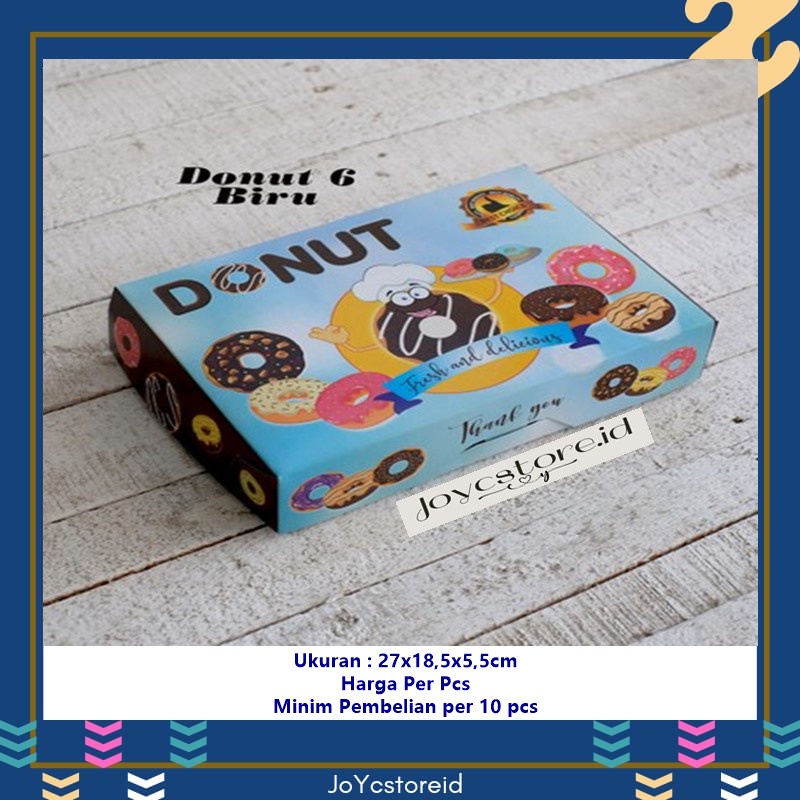 

Box DONUT 6 Kuning Kotak DONAT 1/2 Lusin 27x18,5x5,5 cm/ Box Kue / Box Jajan / Snack Box / Kotak Kue / Kotak Roti / Kotak Jajan / Dus Kue / Dus Jajan / Dus Snack / Kardus /Packaging / Kemasan / Kotak Kemasan / Box Cake / Box Rice / Box Tart