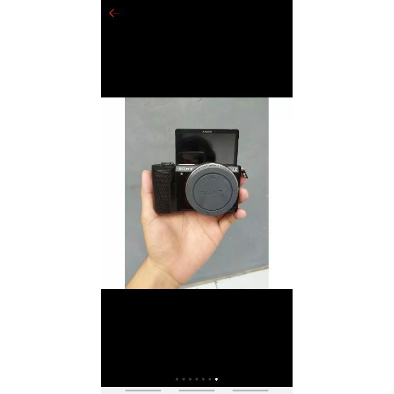 mirrorless sony A5000 camera vlog