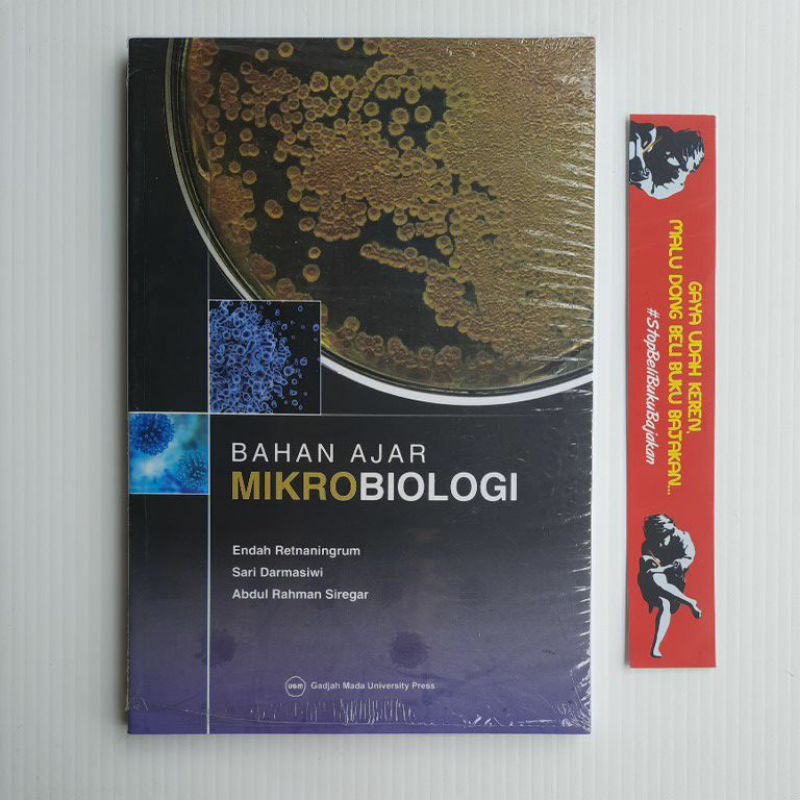 Buku Original Bahan Ajar Mikrobiologi Penerbit Ugm Press Shopee Indonesia
