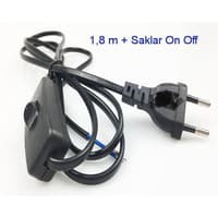 Kabel Saklar ON OFF Hitam / Kabel AC Saklar / Kabel Switch Lampu